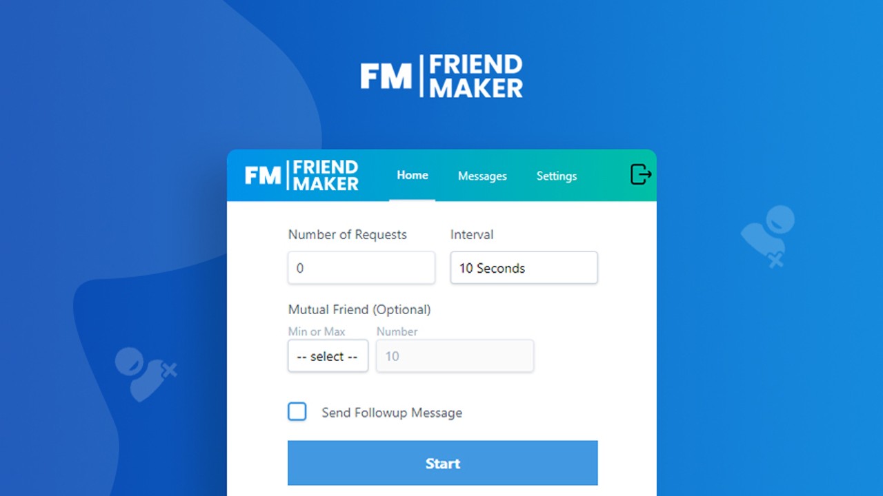Friend Maker Chrome Extension-Pay Once And Never Again